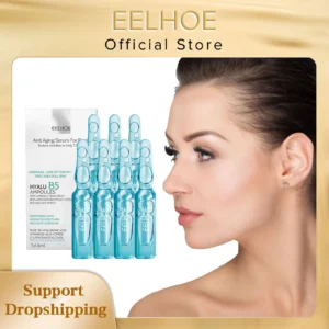 EELHOE Anti-Aging Facial Serum Hyaluronic Acid for Face Lift Skin Tightening Forehead Wrinkle Remover Vitamin B5 Facial Ampoules